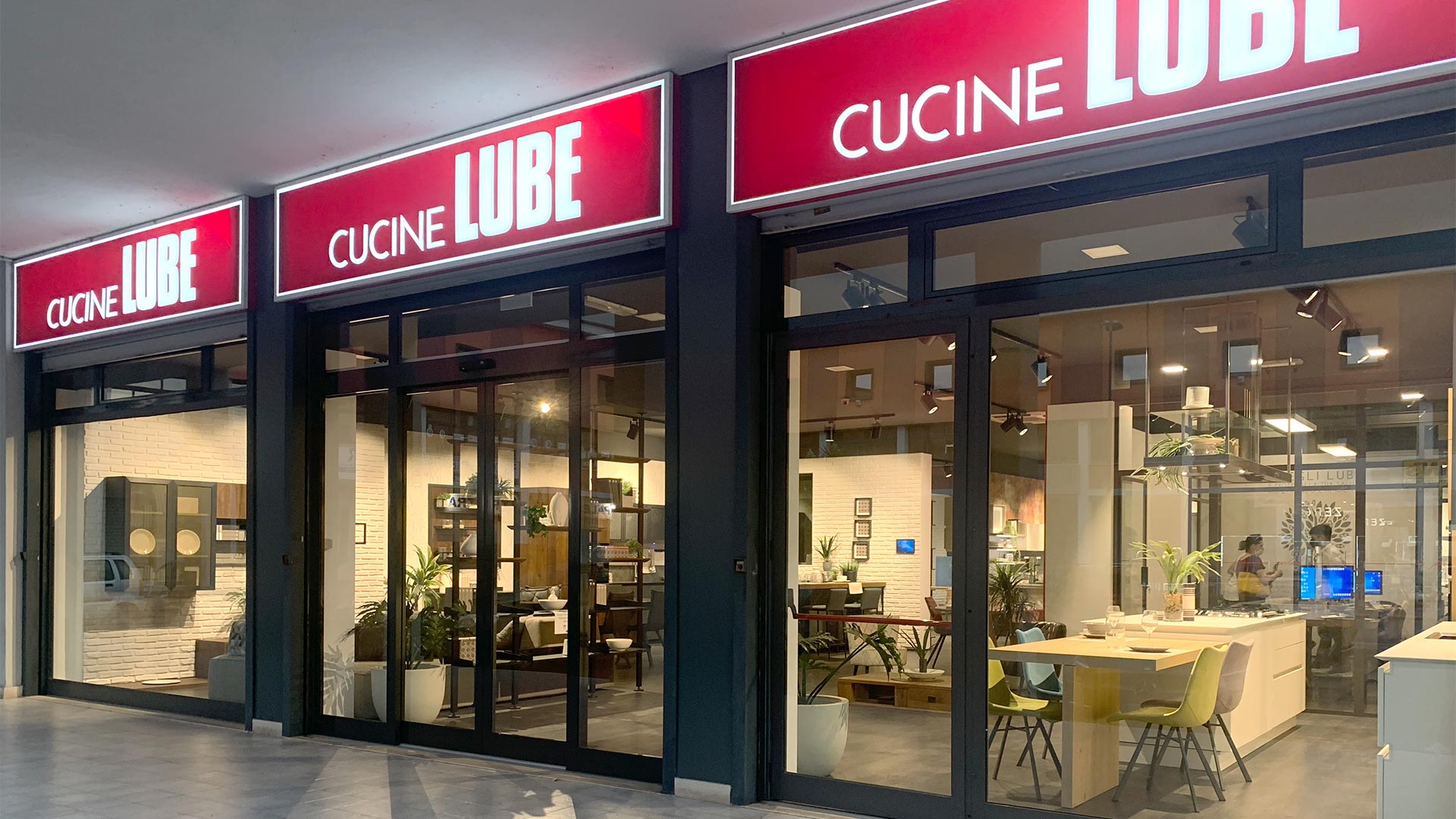Esposizione Cucine Lube Creo Store Guidonia Roma