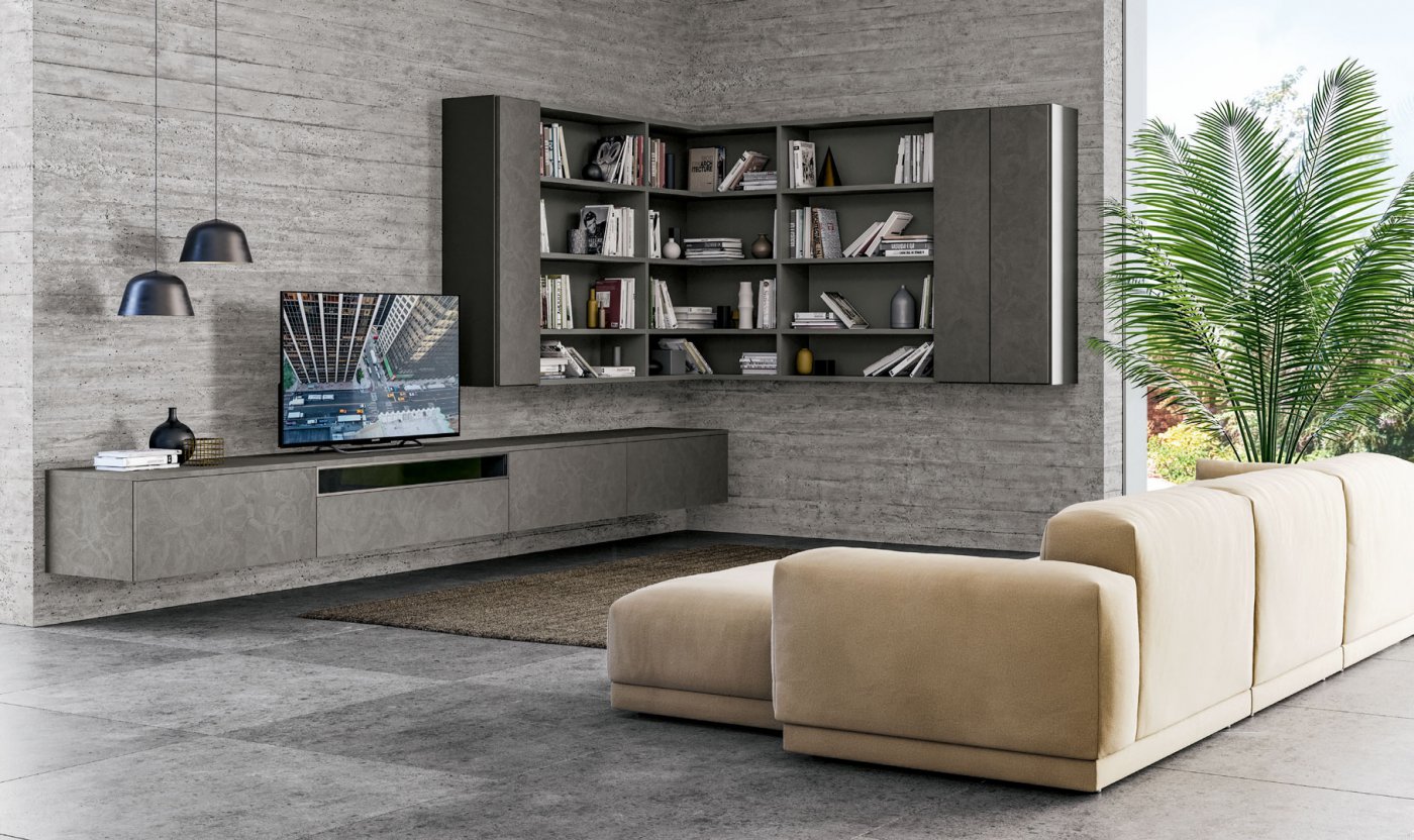 Living - Living Cucine LUBE - LUBE CREO Store Guidonia (Roma)